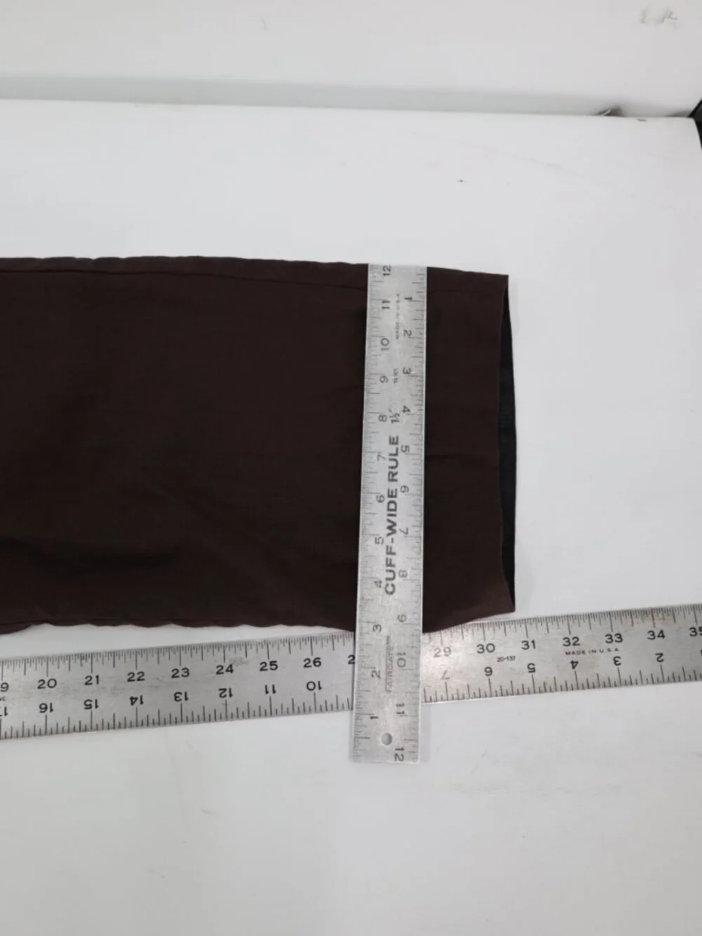 Suitsupply Suit Men 50L 42x31 Washington SA Roma Jetted Pure Linen 2 Piece Brown